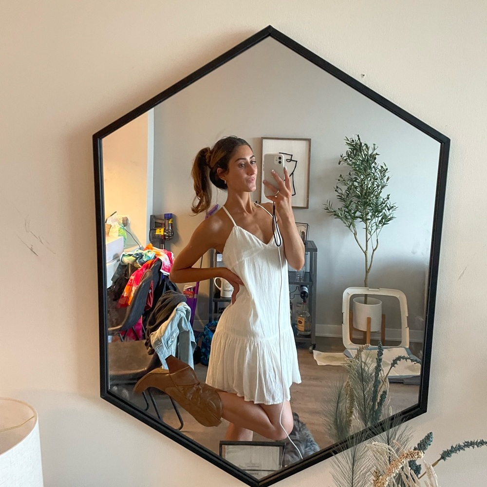White summer dress